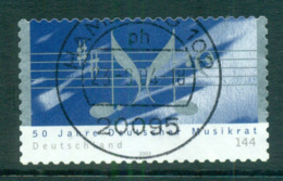 Germany 2003 Music Council P&S FU Lot63940 - Other & Unclassified