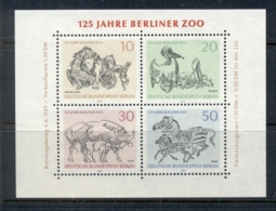 Germany Berlin 1969 Berlin Zoo Animals MS MUH - Sonstige & Ohne Zuordnung