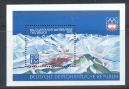 Germany DDR 1975 Winter Olympics Innsbruck MS MUH - Other & Unclassified