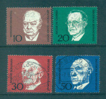 Germany 1968 Portraits FU Lot59912 - Andere & Zonder Classificatie