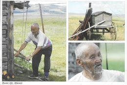 Mongolie: Images Of Mongolia - Rustic Life, Khentii, Multivues - Mongolie