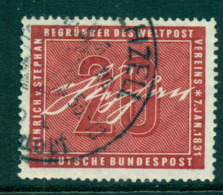 Germany 1956 UPU Heinrich Von Stephan FU Lot59604 - Sonstige & Ohne Zuordnung