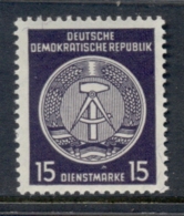 Germany DDR 1954-56 Official 15pf MUH - Other & Unclassified