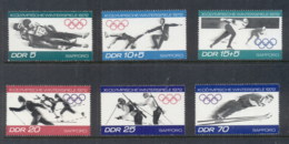 Germany DDR 1971 Winter Olympics Sapporo MUH - Other & Unclassified