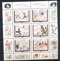 Germany DDR 1985 Fairy Tales MS MUH - Andere & Zonder Classificatie