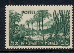 Monaco 1937 Welfare Palace Gardens 50+50c MUH - Autres & Non Classés