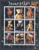 Kyrgystan 2002 100th Birthday Of The Teddy Bear MS MUH - Other & Unclassified