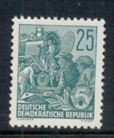 Germany DDR 1953-54 Agricultural Workers 25pf MLH - Otros & Sin Clasificación