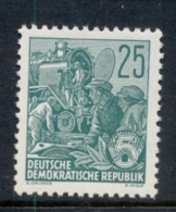Germany DDR 1953-54 Agricultural Workers 25pf MLH - Other & Unclassified