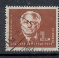 Germany DDR 1950-51 Pres. Wilhelm Pieck 2m FU - Other & Unclassified