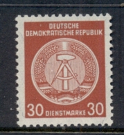 Germany DDR 1954-56 Official 30pf MUH - Other & Unclassified
