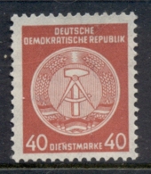 Germany DDR 1954-56 Official 40pf MUH - Other & Unclassified