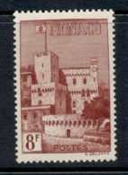 Monaco 1948 Palace Of Monaco 8f MUH - Other & Unclassified