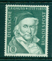 Germany 1955 Carl Gauss MUH Lot59573 - Otros & Sin Clasificación