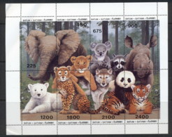 Batum 2000 C. Wildlife, Elephant, Koala MS MUH - Batum (1919-1920)