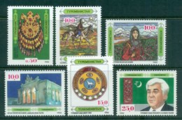 Turkmenistan 1992 Treasures & Architecture Of Turkmenistan  MUH - Andere & Zonder Classificatie