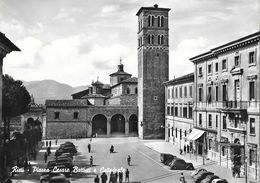 Rieti - Piazza Cesare Battisti E Cattedrale 1964 - Berreta S.A. Terni - Rieti