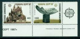 Greece 1987 Europa Pair MUH Lot15415 - Autres & Non Classés