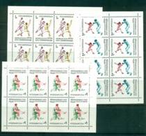Russia 1992 Barcelona Olympics 3x Sheetlet MLH Lot42457 - Autres & Non Classés