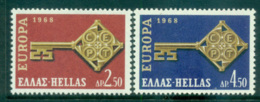 Greece 1968 Europa, Key With Emblem MUH Lot65451 - Otros & Sin Clasificación