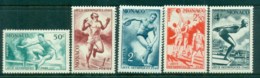 Monaco 1948 Summer Olympics, Wembley (no Airs, 5/9) MLH - Sonstige & Ohne Zuordnung