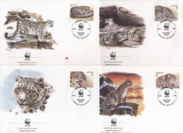 Kazakhstan 1997 WWF Marbled Polecat FDC - Andere & Zonder Classificatie