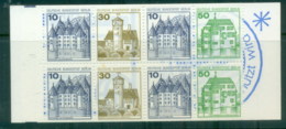 Germany Berlin 1977-82 Castles Booklet, 2x10,2x30,2x10,2x50 MUH - Andere & Zonder Classificatie