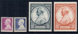 Monaco 1946 Prince Louis II Asst MUH - Autres & Non Classés