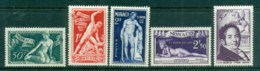 Monaco 1948 Francois Bosio, Louis Xiv Statues (no Airs, 5/9) MLH - Other & Unclassified
