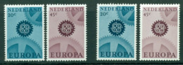 Netherlands 1967 Europa Wmk & No Wmk MUH Lot15577 - Unclassified