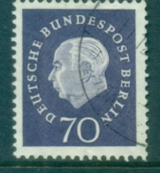 Germany Berlin 1959 Theodor Heuss 70pf FU - Andere & Zonder Classificatie