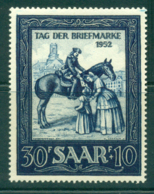 Saar 1952 Stamp Day MLH Lot38511 - Autres & Non Classés