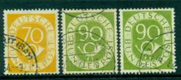 Germany 1952 70pf, 2x90pf Posthorn FU (lot22362) - Andere & Zonder Classificatie