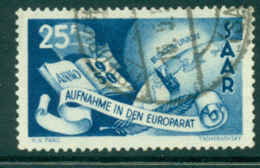 Saar 1950 Council Of Europe FU Lot38469 - Other & Unclassified