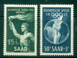 Saar 1952 Helsinki OlympicsH Lot38510 - Otros & Sin Clasificación