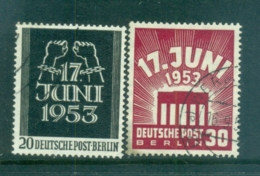 Germany Berlin 1953 Strike Of East German Workers FU Lot70466 - Other & Unclassified