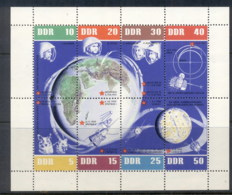 Germany DDR 1962 Russian Space Flight MS MUH - Other & Unclassified