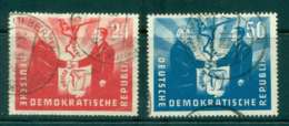 Germany DDR 1951 President Boleslaw Visit FU Lot44668 - Other & Unclassified