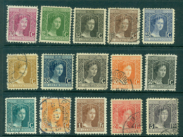 Luxembourg 1914-17 Grand Duchess Marie Adelaide MH/FU Lot27414 - Autres & Non Classés