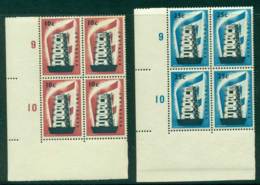 Netherlands 1956 Europa Cyl Blk 4 MUH (gum Tones) Lot17437 - Unclassified