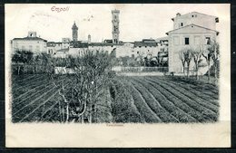 CARTOLINA CV2436 EMPOLI (Firenze FI) Veduta Panoramica, Formato Piccolo, Viaggiata 1899, Francobollo Asportato, Ottime C - Empoli