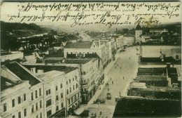 AK AUSTRIA - WELS - STADPLATZ VOM TURM DER PFARRKIRCHE AUS GESEHEN - BY B.J. 1910s ( BG2458) - Wels