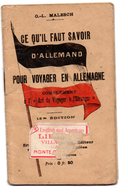 Ce Qu'il Faut Savoir D'allemand Pour Voyager En Allemagne (PPP17143) - Woordenboeken