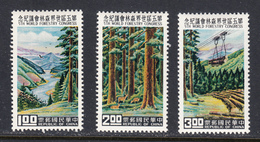 Taiwan (Formosa) 1960 Mint No Hinge, Sc# 1267-1269 - Neufs