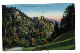 CPA - Carte Postale -Allemagne-Schramberg- Bernecktal MitRuine Falkenstein-1917 VM497 - Schramberg