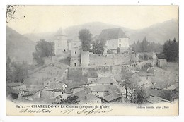 CHATELDON  (cpa 63)  Le Château   -  L  1 - Chateldon