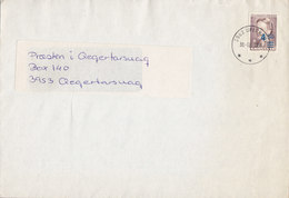 Greenland Deluxe UPERNAVIK 1996 Cover Brief QEQERTARSUAQ 4.50 Auf 1.00 Kr Margrethe Provisorium - Lettres & Documents