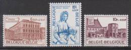 Belgique N° 1759 - 1760 - 1761 *** Culturelle - VENEZIA - BRUGGE - GENT - 1975 - Unused Stamps
