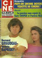 CINE - TELE-REVUE - N° 30 De 1984 - Bernard GIRAUDEAU Et Valérie KAPRISKY - Cinema