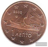 Greece Grams 1 2002 G Stgl./unzirkuliert With Geheimzeichen Stgl./unzirkuliert 2002 Kursmünze 1 Cent - Greece